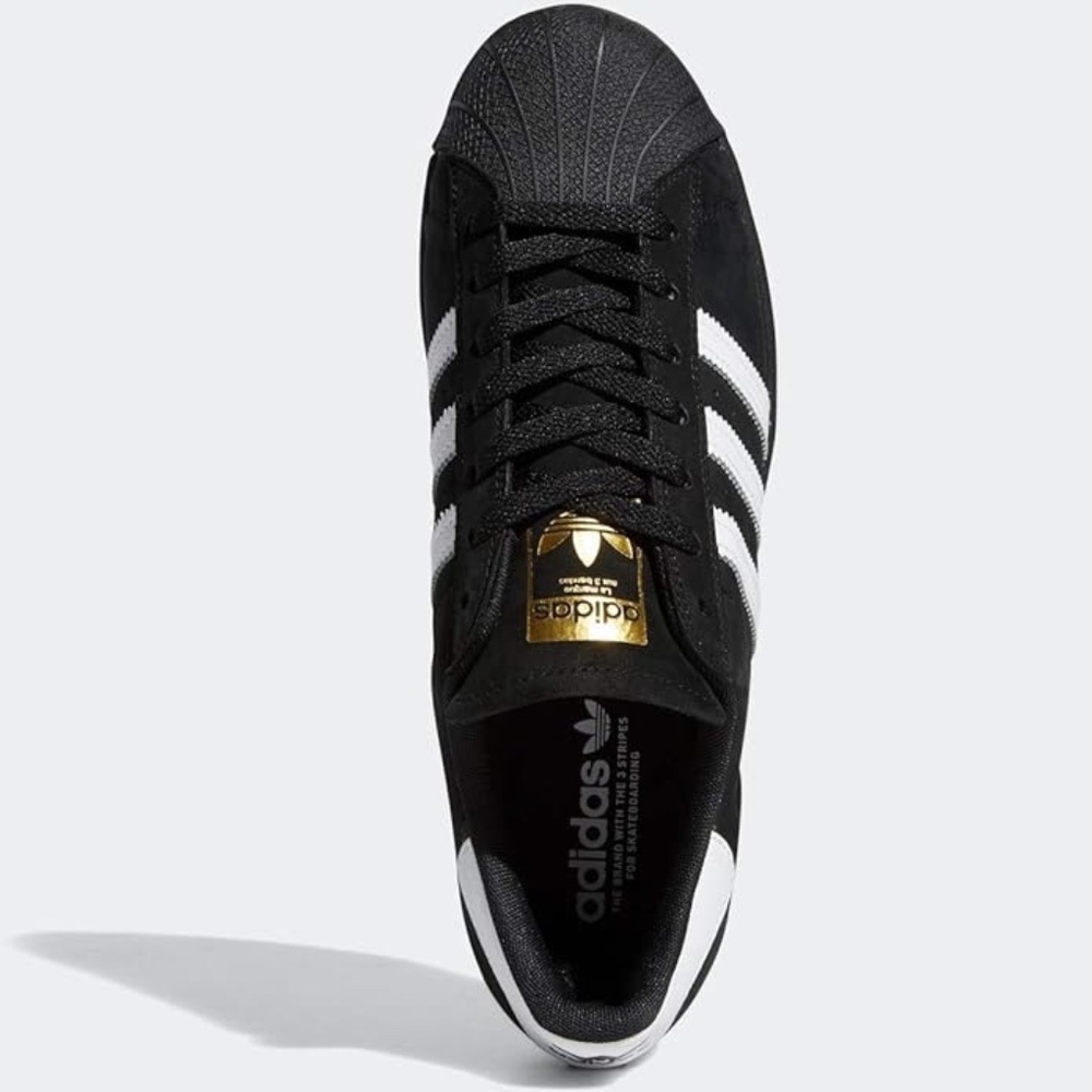 Adidas Women's Superstar Size 10 Core Black Suede |IE6525| NIB